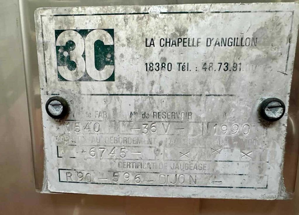 Sonstige Obsttechnik & Weinbautechnik des Typs France Elevateur | Cuve inox - Horizontale - ROTOMATIC - 65 HL, Gebrauchtmaschine in Monteux (Bild 10)